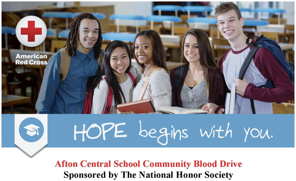 Afton Central School Community Blood Drive