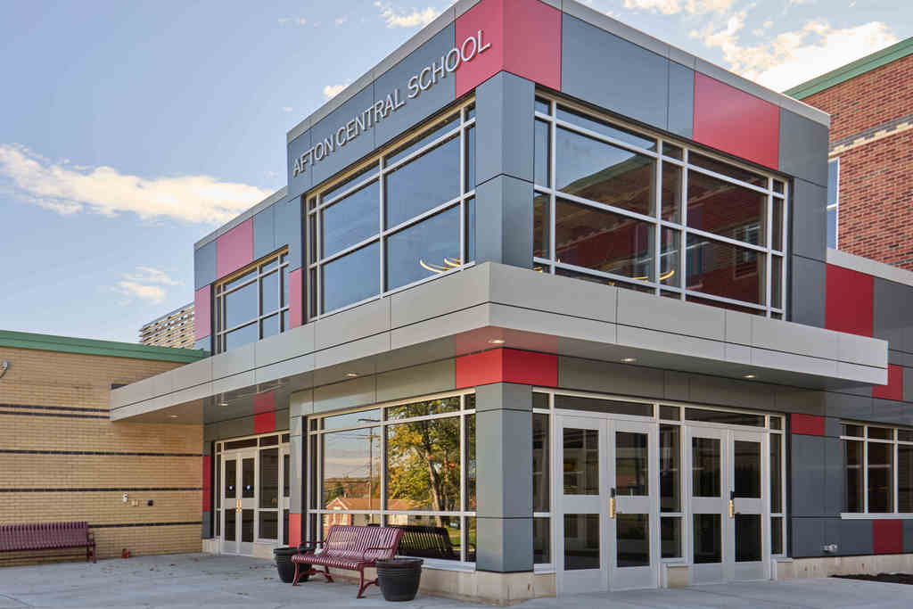 Afton CSD main entrance