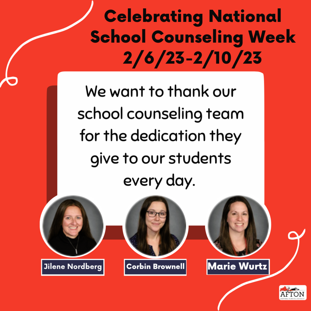 Thank you to our counselors!