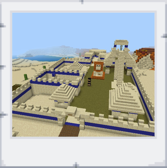 mesopotamian ziggurat minecraft